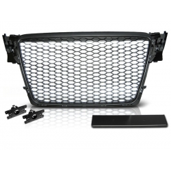 GRILL AUDI A4 B8 08-11 BLACK RS-STYLE