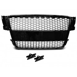 Grill AUDI A5 07-06.11 GLOSSY BLACK RS-STYLE