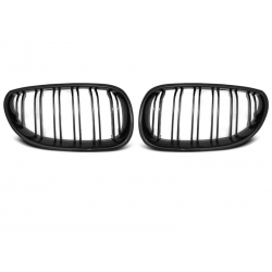 Grill BMW E60/E61 07.03-10 GLOSSY BLACK DOUBLE BAR M-LOOK