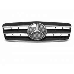 Grill MERCEDES CLK W208 96-02 CL STYLE BLACK CHROME