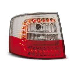 Lampy tylne AUDI A6 05.97-05.04 AVANT RED WHITE LED