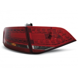 Lampy tylne AUDI A4 B8 08-11 SEDAN RED SMOKE LED