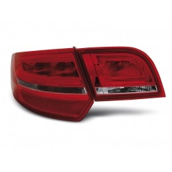 Lampy tylne AUDI A3 8P 04-08 SPORTBACK RED WHITE LED