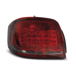 Lampy tylne AUDI A3 08-12 RED SMOKE LED