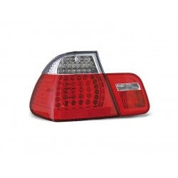 Lampy tylne BMW E46 05.98-08.01 RED WHITE LED