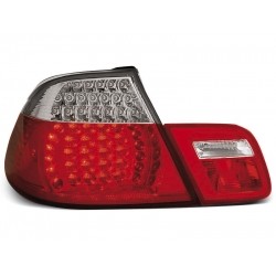 Lampy tylne BMW E46 04.99-03.03 CABRIO RED WHITE LED