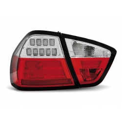 Lampy tylne BMW E90 03.05-08.08 RED WHITE LED BAR