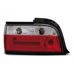 Lampy tylne BMW E36 12.90-08.99 C/C RED WHITE BAR LED