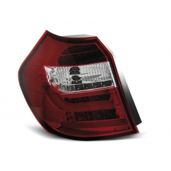Lampy tylne BMW E87/E81 04-08.07 RED WHITE LED BAR