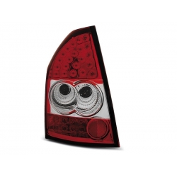 Lampy tylne CHRYSLER 300C/300 09-10 RED WHITE LED