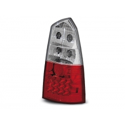 Lampy tylne FORD FOCUS MK1 10.98-10.04 KOMBI RED WHITE LED