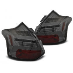 Lampy tylne FORD FOCUS 3 11-10.14 HATCHBACK SMOKE LED BAR SEQ IND.