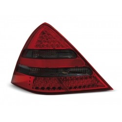 Lampy tylne MERCEDES R170 SLK 04.96-04 RED SMOKE LED
