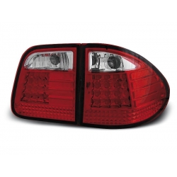 Lampy tylne MERCEDES W210 E-KLASA 95-03.02 KOMBI RED WHITE LED