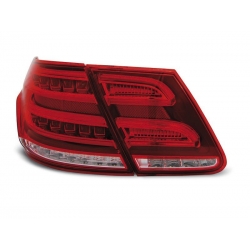 Lampy tylne MERCEDES W212 E-KLASA 09-13 RED WHITE LED P21