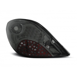 Lampy tylne PEUGEOT 207 3D/5D 05.06-06.09 SMOKE LED