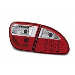 Lampy tylne SEAT LEON 04.99-08.04 RED WHITE LED