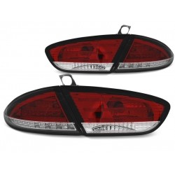 Lampy tylne SEAT LEON 03.09-13 RED WHITE LED