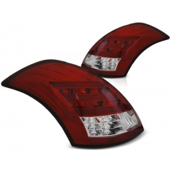 Lampy tylne SUZUKI SWIFT V 10- RED WHITE LED BAR