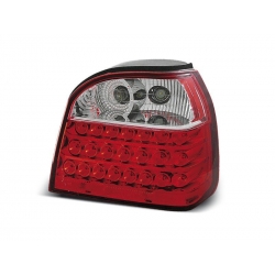 Lampy tylne VW GOLF 3 09.91-08.97 RED WHITE LED