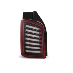 Lampy tylne VW T5 04.03-09 / 10-15 RED WHITE LED