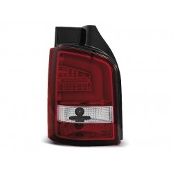 Lampy tylne VW T5 04.10-15 RED WHITE LED BAR