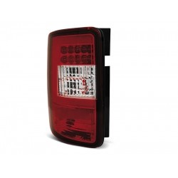 Lampy tylne VW CADDY 03-03.14 RED WHITE LED BAR
