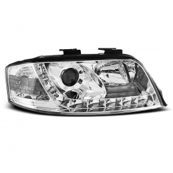 Lampy przednie AUDI A6 06.01-05.04 DAYLIGHT CHROME