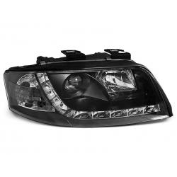Lampy przednie AUDI A6 06.01-05.04 DAYLIGHT BLACK