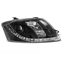 Lampy przednie AUDI TT 99-05 DAYLIGHT BLACK
