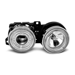 Lampy przednie BMW E30 11.82-06.94 ANGEL EYES CHROME