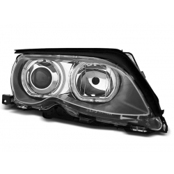 Lampy przednie BMW E46 09.01-03.05 ANGEL EYES LED CHROME