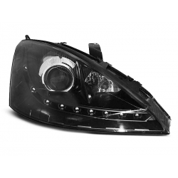 Lampy przednie FORD FOCUS 11.01-10.04 DAYLIGHT BLACK