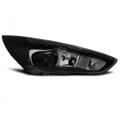 Lampy przednie FORD FOCUS MK3 14- BLACK LED DRL