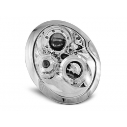 Lampy przednie MINI COOPER 05.01-10.06 ANGEL EYES CHROME