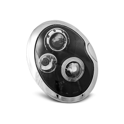 Lampy przednie Mini Cooper 05.01-10.06 ANGEL EYES BLACK