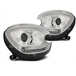 Lampy przednie Mini Cooper R60 R61 COUNTRYMAN 10-14 TUBE LIGHT CHROME HID