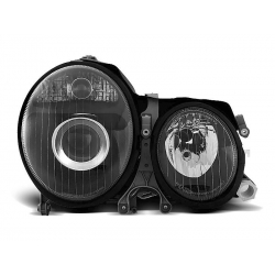 Lampy przednie MERCEDES W210 E-KLASA 06.99-03.02 BLACK
