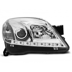 Lampy przednie OPEL ASTRA H 03.04-09 3.5D DAYLIGHT CHROME
