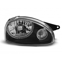 Lampy przednie OPEL CORSA B 02.93-10.00 ANGEL EYES BLACK