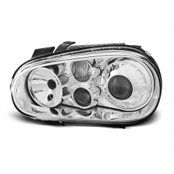 Lampy przednie VW GOLF 4 09.97-09.03 R32 LOOK CHROME