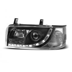 Lampy przednie VW T4 90-03.03 TRANSPORTER DAYLIGHT BLACK