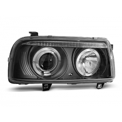 Lampy przednie VW VENTO 01.92-08.98 ANGEL EYES BLACK