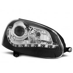 Lampy przednie VW GOLF 5 DAYLIGHT BLACK