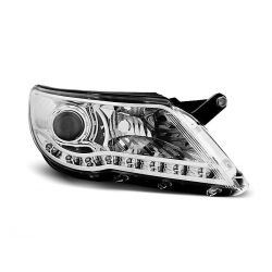 Lampy przednie VW TIGUAN 10.07-11 DAYLIGHT CHROME