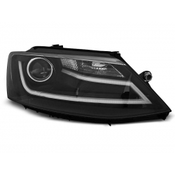 Lampy przednie VW JETTA VI 1.11- TUBE LIGHT BLACK