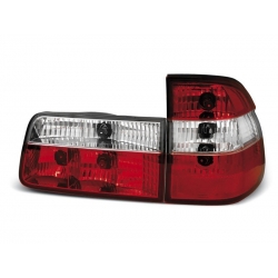 Lampy tylne BMW E39 09.95-08.00 TOURING RED WHITE