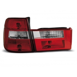Lampy tylne BMW E34 91-96 TOURING RED WHITE