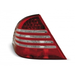 Lampy tylne MERCEDES S-KLASA W220 98-05 RED WHITE