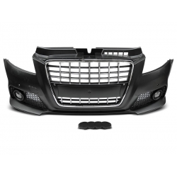 Zderzak przedni AUDI A3 08-12 S8 STYLE CHROME BLACK PDC